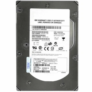 Seagate St373554fc Disque Dur FC Fibre Channel 73,4gb 15rpm Disque Remis à Neuf - Photo 1/1