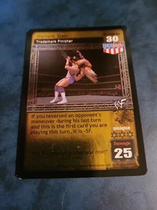 Olympic Slam Foil para Kurt Angle para WWE WWF Raw Deal juego de cartas ccg - Imagen 1 de 1