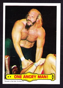 1985 TOPPS WWF #38 ONE ANGRY MAN! W/JESSE 'THE BODY' VENTURA - Picture 1 of 2