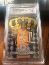 2010 Panini VIP Crown Royale National #VIP1 Kobe Bryant	SPA 10 Lakers HOF