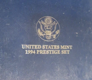 Juego de 7 monedas 1994-Estados Unidos como nuevo prueba de prestigio/copa mundial plata $1 dólar certificado de autenticidad O/B - Imagen 1 de 13