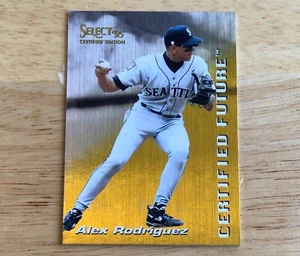 1995 Select Certified Edition Certified Future Alex Rodriguez #10 - Picture 1 of 2