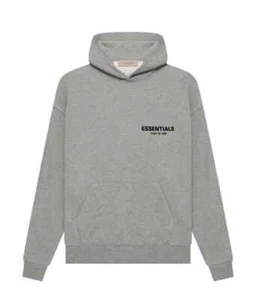 Suéter con Capucha Fear of God Essentials Avena Oscura 'Limusina Elástica' SS22 - Imagen 1 de 2