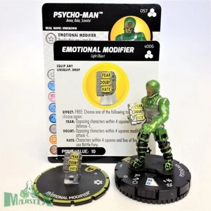 Heroclix Fantastic Four Future Foundation Set Psycho-Man #057 ¡Súper raro con tarjeta! - Imagen 1 de 1