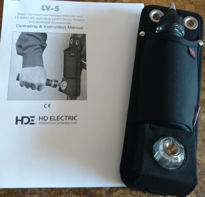 Kit detector de voltios dispersos HDE LV-5/K01, 5 a 600 VCA, LED Foto 1 de 4