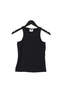 Slazenger Women's T-Shirt UK 10 Black 100% Other Sleeveless Basic - Picture 1 of 5