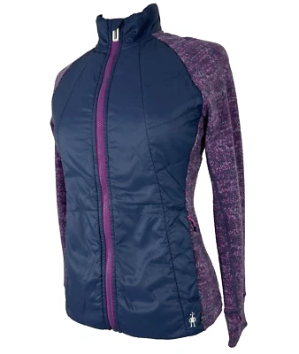 Smartwool 尺寸小夹克拉链前轻便美利奴羊毛衬里 + 填充 — 第 1/4 张图片