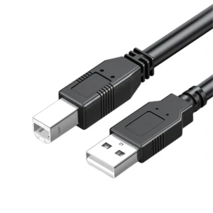 5pcs USB2.0 Type A to Type B (USB-B) Male Printer Scanner Cable 3.2ft - Imagen 1 de 6