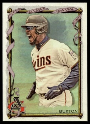 2023 Topps Allen & Ginter Foil Hot Box Byron Buxton Minnesota Twins #390 - Image 1 of 2
