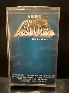 Grupo Angel Sin Tu Amor Cassette 1993 NEW/ Nuevo Sealed / Sellado - Picture 1 of 13