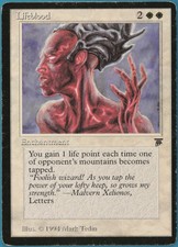 Lifeblood Legends HEAVILY PLD White Rare MAGIC MTG CARD (ID# 233876) ABUGames