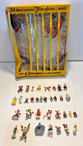 34 Disneykins pintados a mano vintage años 60 por Marx - Imagen 1 de 8
