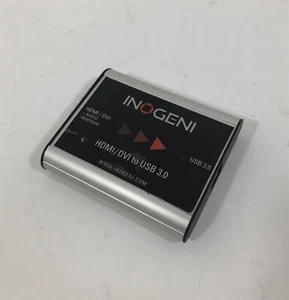Carte de capture vidéo INOGENI DVIUSB HDMI/DVI vers USB 3.0 1080p 60 FPS - Noir - Photo 1/4