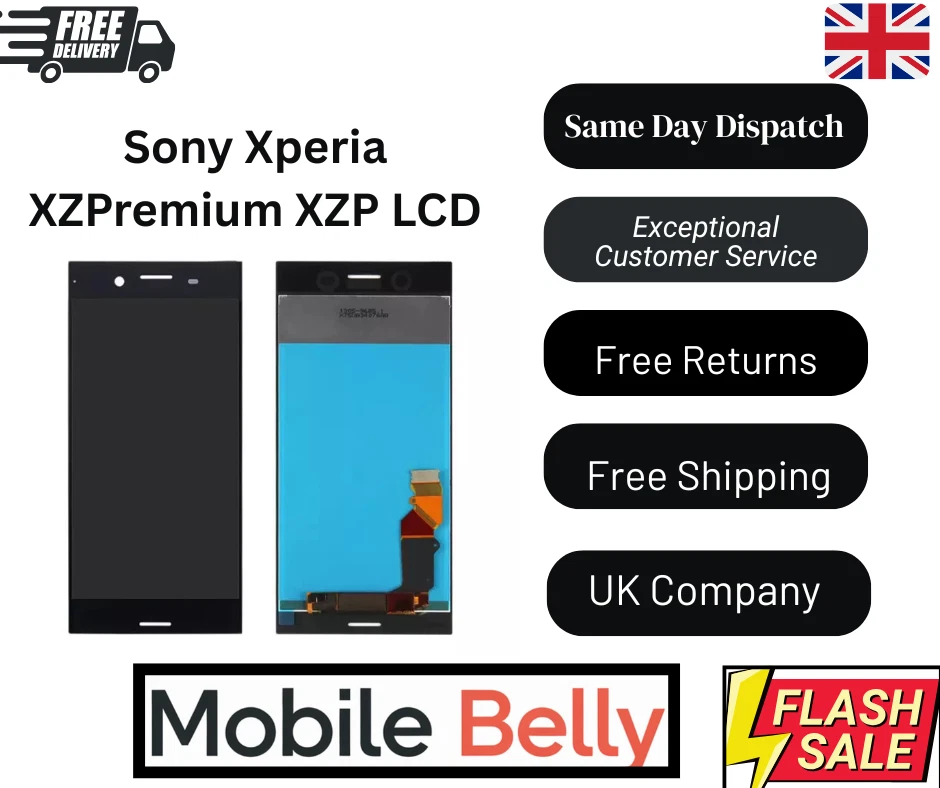 LCD Display Touch Screen Digitizer Assembly For Sony XZ Premium G8142 G8141 -UK - Image 1 of 1