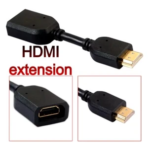 HDMI 4K Cable Male To Female Converter Short Extension Cable 10cm - UK STOCK - Picture 1 of 2