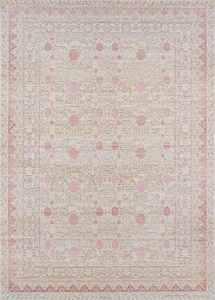 Rugs Isabella Traditional Oriental Flat Weave Area Rug, 4'0" x 6'0", Pink - Picture 1 of 6