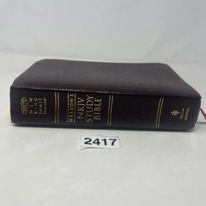 Nelson's NKJV Study Bible Bonded Leather 2845N - 1982 - Picture 1 of 21