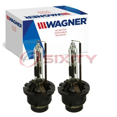 2 pc Wagner Low Beam Headlight Bulbs for 2002-2013 Nissan 350Z Altima Maxima kb - Image 1 of 4