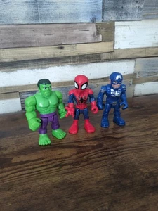 Hasbro Marvel Super Hero Adventures 5" Figures Bundle x 3 2018 - Picture 1 of 9