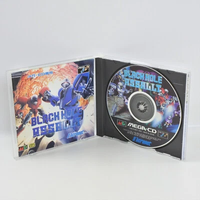 BLACK HOLE ASSAULT Sega Mega CD ccc mcd - Image 1 of 2