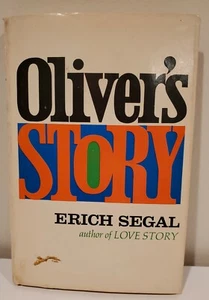 Oliver's Story by Erich Segal Vintage 1st Edition Hardcover Book Club DJ 1977 - Picture 1 of 10