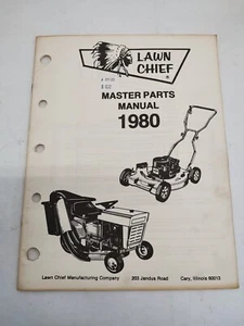 Lawn Chief Walk Mower, Riders, Wheel Barrows Master Parts Manual 1980 - Picture 1 of 3