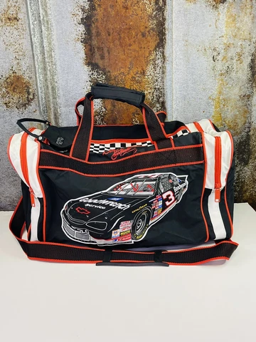 Vintage A.D.S Sports NASCAR Dale Earnhardt #3 Multi-Pocket Dufflebag Cover