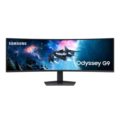Samsung 49" Class Odyssey G95C DQHD 240Hz Curved Gaming Monitor LS49CG95DENXZA - Image 1 of 3