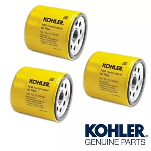 Genuine OEM Kohler 52 050 02-S Oil Filter Premium Extra Capacity - 3 PACK - Picture 1 of 2
