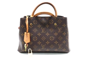 Louis Vuitton Montaigne BB Monogram Top Handle Handbag - Picture 1 of 23