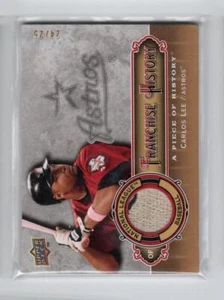 2009 UD A Piece of History Franchise History Patch #FHCL Carlos Lee /25 - Picture 1 of 1