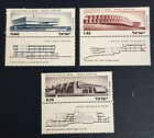 Vstamps,Middle East, Israel Stamps,1974,Sc#544-6, Modern Israel Architecture