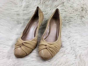 DKNY Alice Brown Casual Faux Skin Print Pumps Heels Womens Size US 9.5 EUR 40.5 - Picture 1 of 6