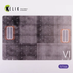 1/144 Reskit KS14403 CVN 78 Gerald Ford Tipo 1 - Base - Acrílico 3 mm (280 x 180 - Imagen 1 de 4