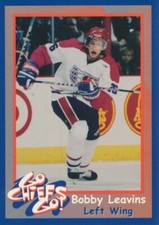 1998-99 Spokane Chiefs Team Issue #20 BOBBY LEAVES
