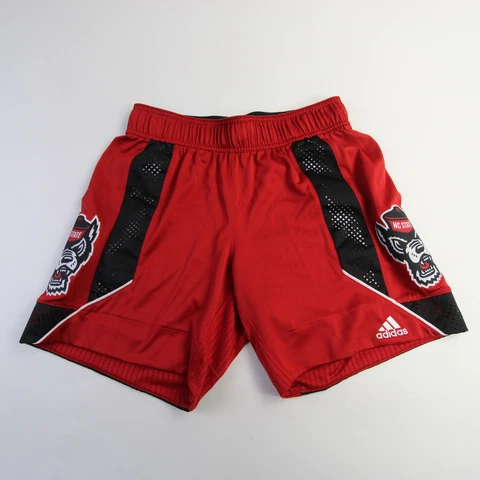 NC State Wolfpack adidas Game Shorts Women's Red Used Cover
