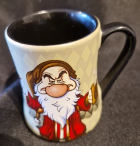 Disneyland Paris Grumpy Espresso Mug 3” Disney Dwarf Collectible Mini Coffee Cup - Picture 1 of 4