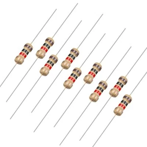 10 Pack~100PACK 1000 Ohm 1 k Ω  5% Tolerance 1/4W 0.25 Watt Carbon Film Resistor - Picture 1 of 6