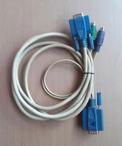 KVM Kabel 1,8 m, PS/2 + Monitor 15-polig - Bild 1 von 1