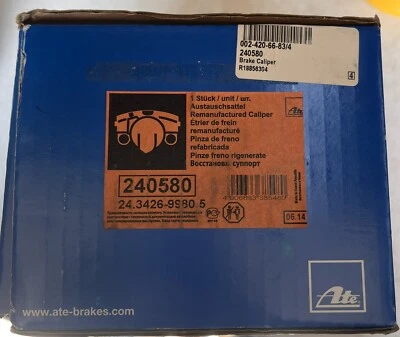 Pinza de freno ATE 240580 2022 Jeep Grand Cherokee ^ Foto 1 de 2