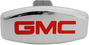 Chrome Metal Universal Fit Truck GMC Logo Hitch Cover Fits 2" Hitch Receiver - Picture 1 of 4