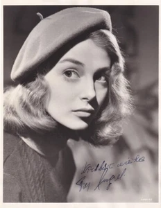 Pier Angeli - IMPRESIONANTE RARA Fotografía Firmada De Colección - Imagen 1 de 1