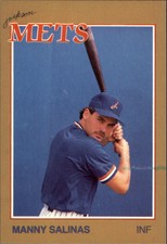 1988 Jackson Mets Grand Slam #18 Manny Salinas