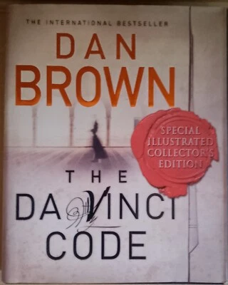 The Da Vinci Code: the Illustrated Edition  / Dan Brown Large HBK DJ 2004 - image 1 of 4