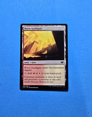 1x Boros Guildgate Commander 2015 Mtg Magic Gathering Card Dual Land Gate 280 - Image 1 of 2