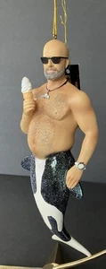 Ornamento natalizio Merman balena spiaggiata diamanti dicembre 5555129 nuovo con etichette! - Foto 1 di 24