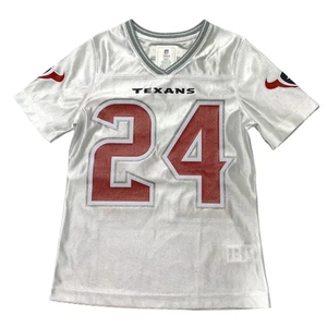 NFL Houston Texans #24 Derek Stingley Jr. Glitter Trim Girls Jersey, XL (14/16) - Picture 1 of 4