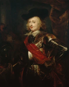 Baroque Cavalier in Armor Poster Nobleman Wall Art- 12X16/16X20/18X24/24X36 - Picture 1 of 11
