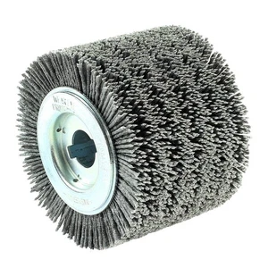| PTX Bristle Wheel | Elastic Nylon Brush Metal Grinder Tool Attachment| 4" D... - Picture 1 of 2