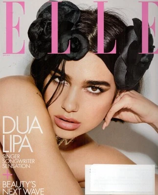ELLE Magazine May 2019 Dua Lipa Karl Lagerfeld Richard Madden Hunter Schafer - Image 1 of 3